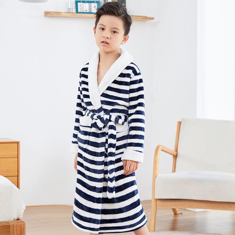 Peignoir Garçon Rayé Peignoir les Bains - Main Image