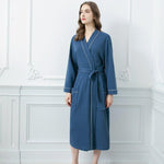 Bleu Peignoir Femme