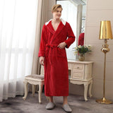 Homme Capuche Robe Rouge