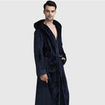 Homme Grande Taille Robe de Chambre