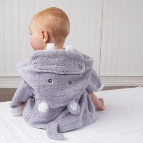 Peignoir Bébé Hippopotame