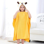 Poncho Fille Girafe