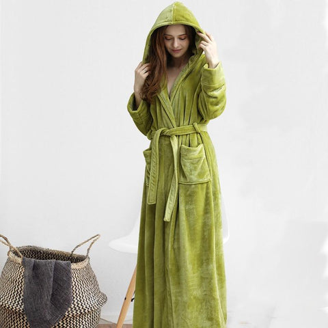 Robe de Chambre Femme Kaki