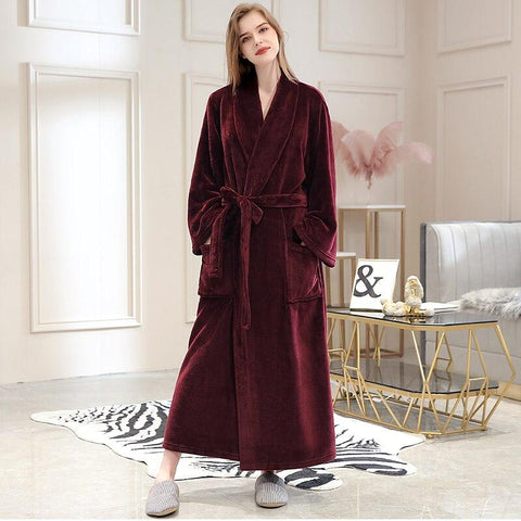 Robe de chambre femme rouge best sale