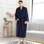 Robe de Chambre Homme Bleu