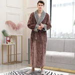 Robe de Chambre Homme Brun