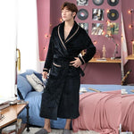 Robe de Chambre Homme Noir