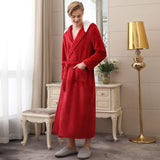 Robe de Chambre Homme Rouge