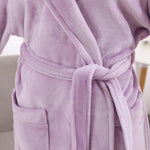 Violet Robe de Chambre Femme